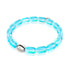 Aigue-marine | Argent sterling .925 | Bracelet Galet de Verre Sirène